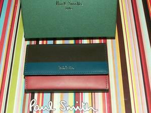 *343-C* new goods regular goods Paul Smith W paint S business card card inserting 