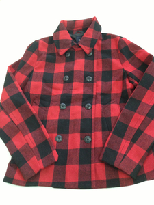 *GAP* new goods *L* red * black check * Gap * wool go in *3-2