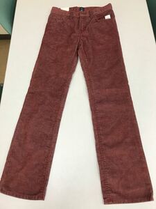  price cut!#GAP# new goods #160#..#ko-tiroi# Gap # red series # slim strut # corduroy #2-1