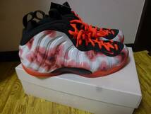 【新品】AIR FOAMPOSITE ONEサーマルマップ28.5cmNIKEエアーフォームポジット白赤　国内正規品US10.5エアフォームポジット本物ホワイト_画像2