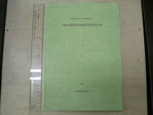 綾瀬市埋蔵文化財調査報告7 神崎遺跡範囲確認調査報告書 / 綾瀬市教育委員会 2010年 神奈川県綾瀬市 弥生時代 遺構