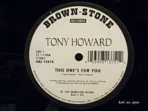 ★☆Tony Howard「This One's For You / Waitin' For Your Love」☆★5点以上で送料無料!!!_画像1