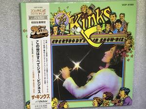 【紙ジャケ】　※ 　ザ・キンクス　 ※ 　この世はすべてショー・ビジネス　 ※ 国内盤帯つきCD　THE KINKS