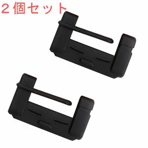  new goods! all-purpose goods seat belt buckle plug protective cover case tang plate cover silicon made 2 piece set black / black 