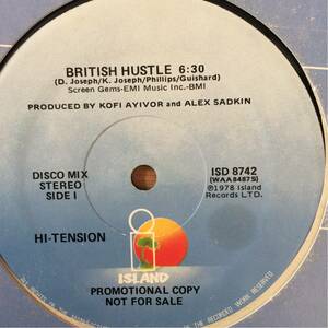 12’ Hi-Tension-British Hustle