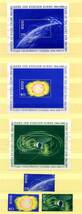 ◆東ドイツ 1964/1965　小型シート宇宙 3種完◆送料無料◆S-442_画像1