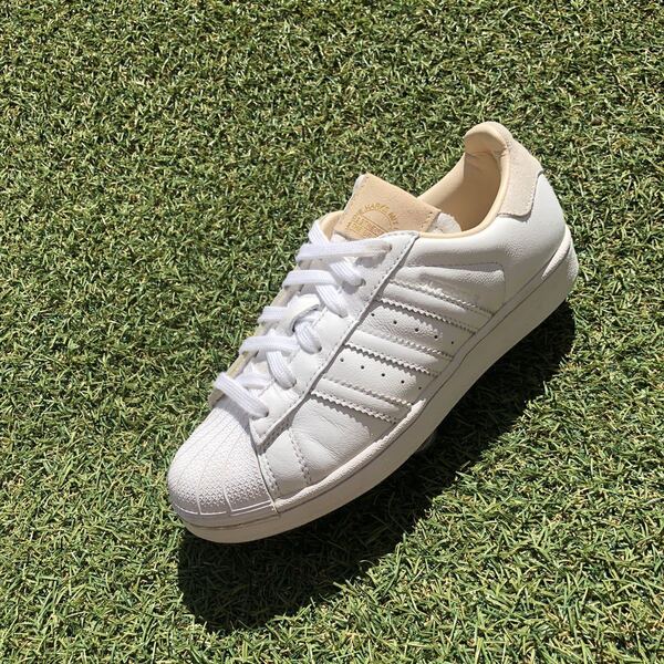 美品22 adidas SUPER STAR アディダス スーパースター HT604