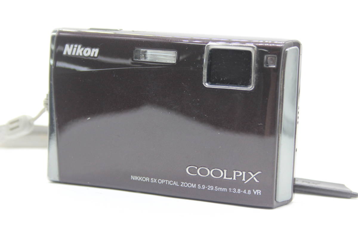 Nikon デジタルカメラ COOLPIX (クールピクス) S60 ボルドーワイン