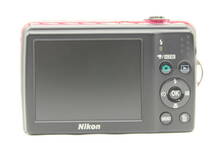 【便利な単三電池で使用可】ニコン Nikon Coolpix L23 レッド Nikkor 5x Wide Optical Zoom ED コンパクトデジタルカメラ 9915_画像4