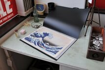 ○浮世絵　手刷り版画　10枚セット　B　富嶽三十六景　東海道五十三次　葛飾北斎　歌麿　広重　和モダン　古道具のgplus広島_画像1