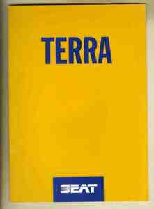 【b5653】(ドイツ語版) 93.7 SEAT TERRA (セアト) のカタログ
