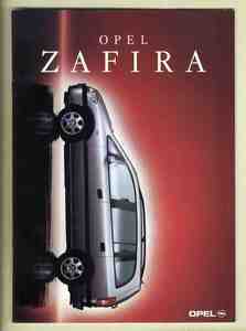 [b5678]00.2 Opel Zafira catalog 