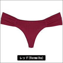 Tバックショーツ レディースショーツ マイクロファイバー Sサイズ　レッド(Vermelho)　12075_画像1