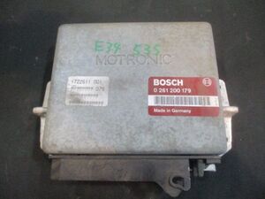 ■BMW E34 535 エンジンコンピューター 中古 0261200179 1722611 部品取あり コントロールユニット モジュール ECU ECM DME E32 735 ■