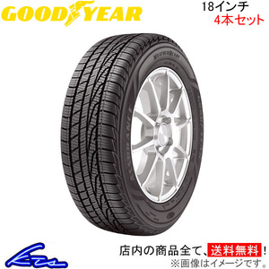 グッドイヤー アシュアランス ウェザーレディ 4本セット オールシーズンタイヤ【225/55R18 98V】GOOD YEAR Assurance WeatherReady 1台分