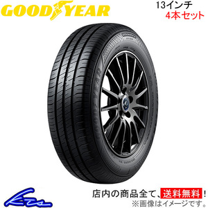  Goodyear efishento grip eko EG02 4 pcs set sa Mata iya[155/70R13 75S]GOOD YEAR EfficientGrip ECO summer tire for 1 vehicle 