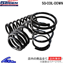 5次元 5G-COIL-DOWN 1台分 ダウンサス R1 RJ1 5GFD003 5ZIGEN 五次元 ゴジゲン 5JIGEN ダウンスプリング バネ ローダウン コイルスプリング_画像1