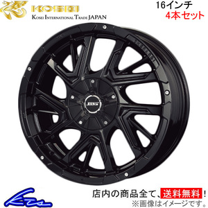 コーセイ ボトムガルシア ゲラルディ 4本セット ホイール プレサージュ #U31系 BDG600G KOSEI BOTTOM GARCIA GHERARDI アルミホイール