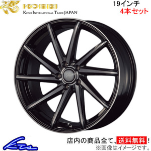 コーセイ JSCグロッグ 4本セット ホイール ハリアー MXUA80/MXUA85系 151004 KOSEI JSC GROG アルミホイール 4枚 1台分