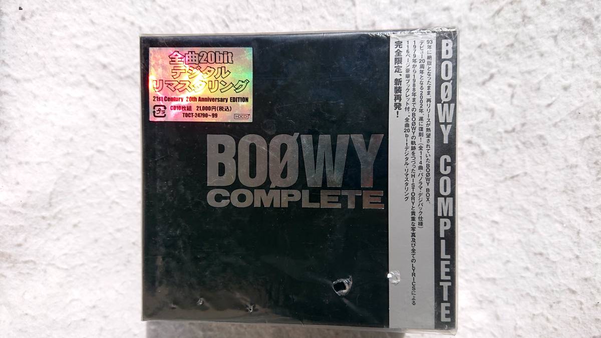 2023年最新】Yahoo!オークション -boowy cd 10枚組(BOOWY)の中古品