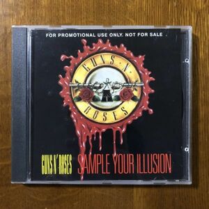 [ valuable UK PROMO CD] GUNS N' ROSES / SAMPLE YOUR ILLUSION (WGNRD1) inspection ) gun z* and * low zez promo not for sale PROMOTION ONLY