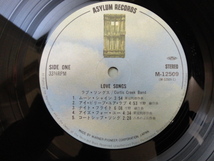 Curtis Creek Band - Love Songs ライナー・帯付属オリジナル原盤 FUSION LP Asylum Records M-12509 _画像4