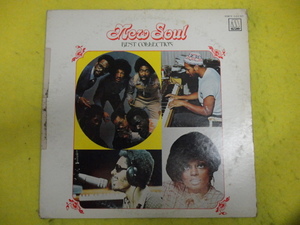 VA - New Soul Best Collection ライナー付属 名曲収録 SOUL コンピ LP Stevie Wonder / Marvin Gaye / Temptations / Jackson 5 等