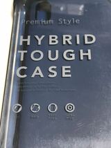 匿名送料込み iPhoneXsMax用カバー ハイブリッドタフ ケース 新品 マットブルー 青色系 HYBRID TOUGH アイホン アイフォーンXSマックス/OS7_画像4