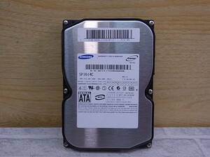 ◎K/198●サムスン SAMSUNG☆3.5インチHDD(ハードディスク)☆160GB SATA150 7200rpm☆SP1614C☆中古品