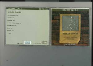 CD　マイルス・ディビス　GREATEST JAZZ　輸入盤　