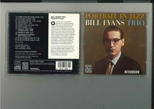 CD//BILL　EVANS　TRIO　PORTRAIT IN JAZZ　　