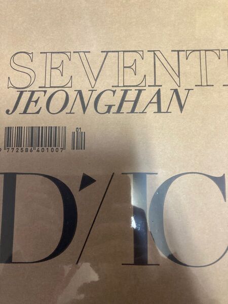 DICON D’FESTA SEVENTEENJEONGHANversion新品未開封