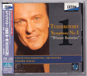 EXTON OVCL-00222 ズデニェク・マーツァル、チェコ・フィルハーモニー管弦楽団、チャイコフスキー: 交響曲1番 冬の日の幻想 DSD録音 SACD
