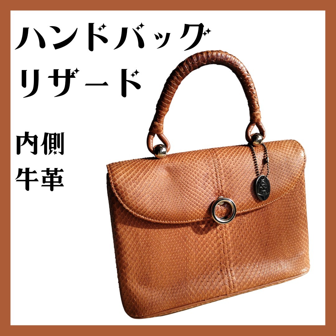 希少/超美品】YAMAGUCHI JRAタグ リザード ハンドバッグ|PayPayフリマ