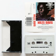 《US版カセットテープ》Miles Davis●Greatest Hits●マイルス デイヴィス_画像3