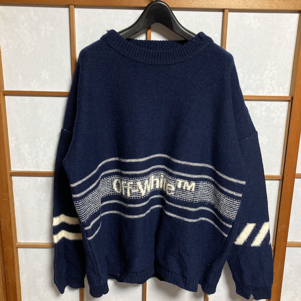 ヤフオク! -「オフホワイト off-white」(ニット、セーター) (メンズ