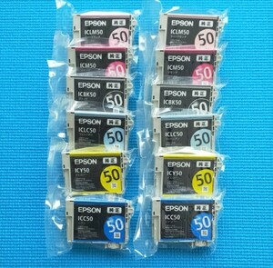 送料無料 エプソン 純正 インクカートリッジ 風船 IC6CL50 6色 12本セット