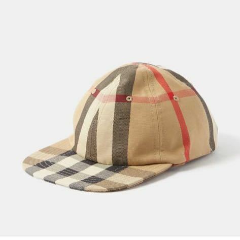 新品 BURBERRY リバーシブル ヴィンテージチェック ベースボール　CAP XL キャップ帽子