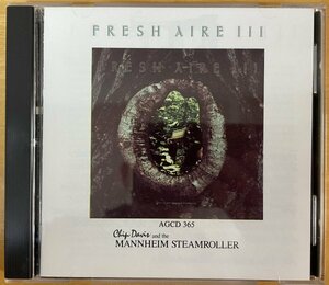 ◎MANNHEIM STEAMROLLER ( FRESH AIRE ) / III ※ アメリカ盤 CD【 AMERICAN GRAMAPHONE AGCD-365 】1985年発売 / New Age / Healing Music