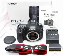 【超美品・主要付属品完備】Canon キヤノン EOS 80D_画像1