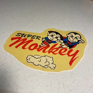  super Monkey стикер Super Monkey стикер примерно 172×117mm подлинная вещь 4l Monkey z50j