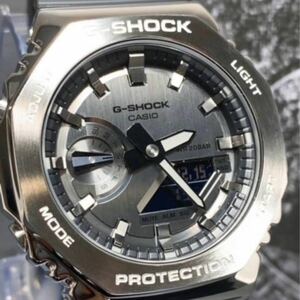 【新品】CASIO 正規品 G-SHOCK 腕時計 メタルカバー シリーズ アナデジ腕時計 多機能腕時計 防水