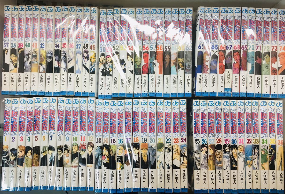 ヤフオク! -「bleach 全巻 初版」の落札相場・落札価格