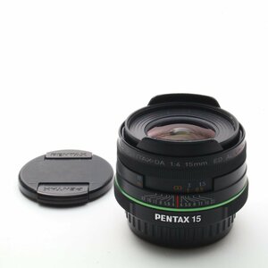 PENTAX リミテッドレンズ 超広角単焦点レンズ DA15mmF4ED AL Limited Kマウント APS-Cサイズ 21800
