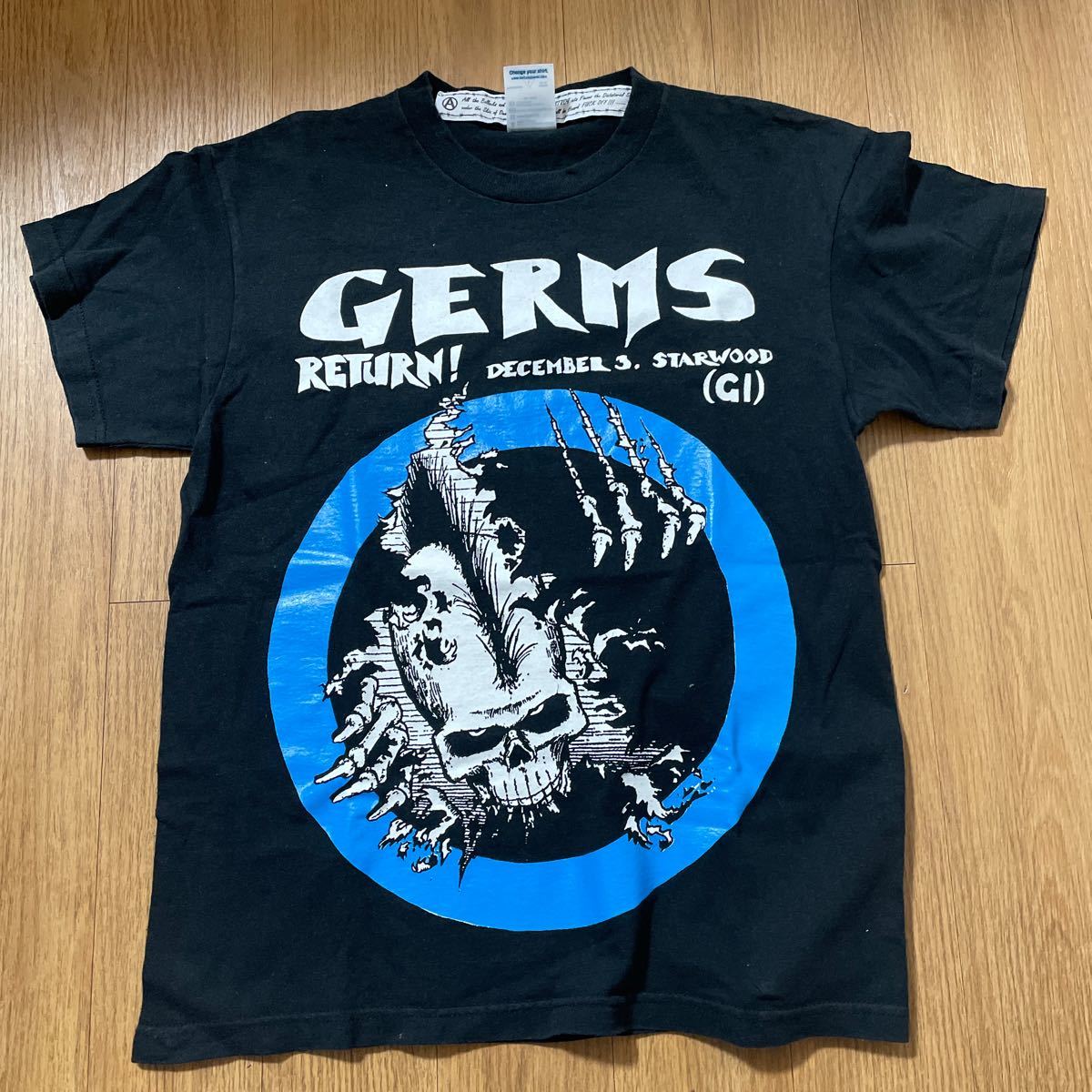 超激レア GERMS ジャームズ 80年代ヴィンテージ Tシャツ 野村訓市 GI