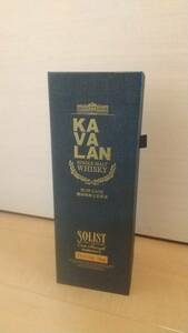 カバラン ウイスキー KAVALAN SOLIST RUM whisky 未開栓　箱有