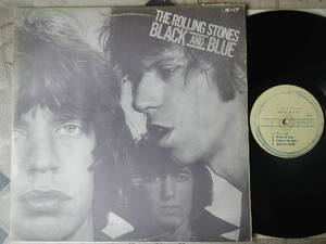 【LP】THE ROLLING STONES(X17生産国不明辺境プレス当時盤BLACK AND BLUE内周マト両面STERLING機械打及ST-RS-763567-G手彫刻印)