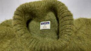 ロストコントロール TURTLE NECK MOHAIR KNIT LIME GREEN 1(GERUGA CELT&COBRA)