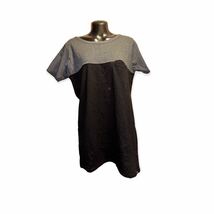 ロングTシャツ　ブラック×グレー　Mサイズ　新品未使用_画像1