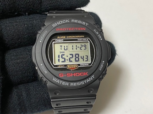 クーポン利用 CASIO カシオ G-SHOCK DW-5700-1JF スティングモデル